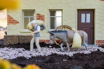Müller mit Esel Pola 331533
