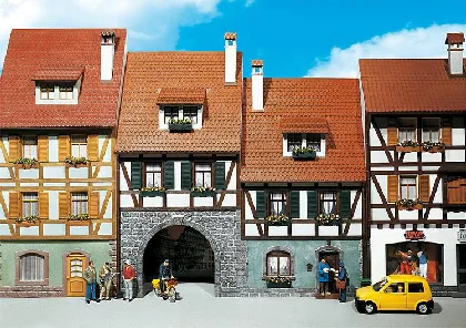 Reliefgebäude Schwabentor Pola 331774