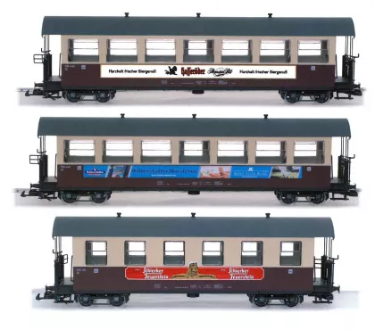 Set HSB Personen- und Werbewagen TrainLine 3530742