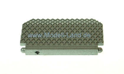 Uebergangsblech silber Personenwagen DR LGB 35353-E052