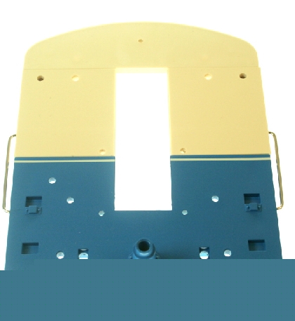 Stirnwand komplett RhB Personenwagen 35673-E163