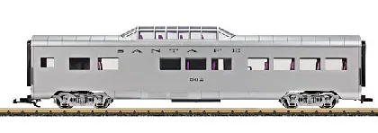 Streamliner-Reisezugwagen der Santa Fe LGB 36580