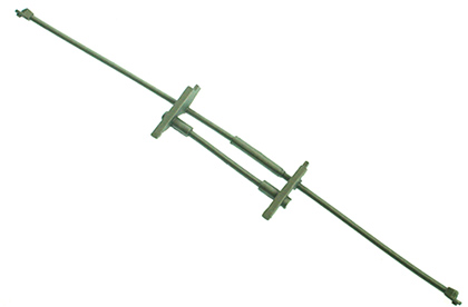 Doppelleitung silber Güterwagen Erz LGB 40040-E139