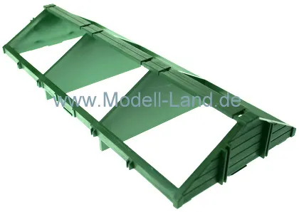 Aufsatz grün Güterwagen Klappdeckel LGB 40110-E017