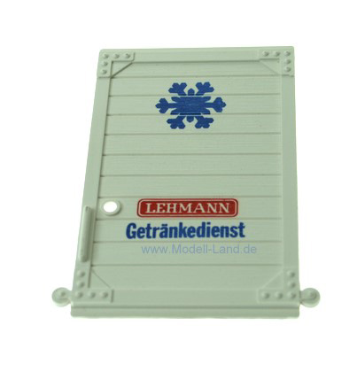 Schiebetür weiß blau Güterwagen LGB 40310-E105