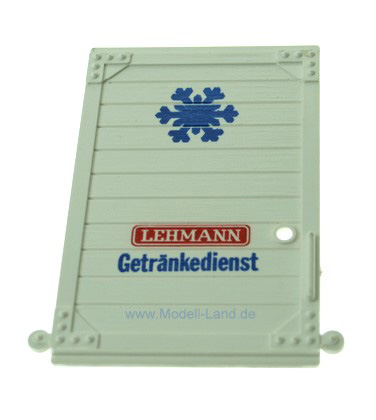 Schiebetür weiß blau Güterwagen LGB 40310-E123