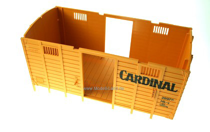 Wagenkasten Cardinal Güterwagen LGB 40340-E004