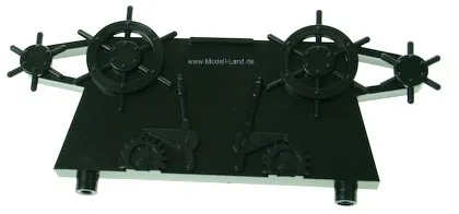 Bedienteil schwarz Güterwagen Schüttgut LGB 40410-E005