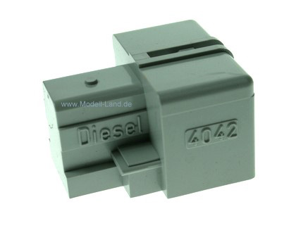 Motorhaube grau Güterwagen Kranwagen LGB 40420-E116