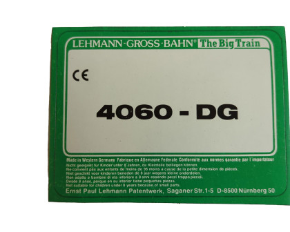 Aufkleber Güterwagen Flachwagen LGB 4060 DG