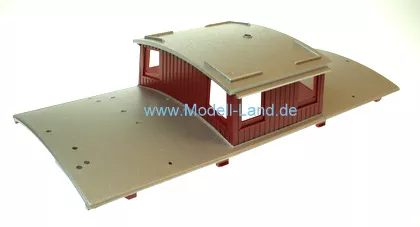 Dach braun/silber Güterwagen Caboose LGB 40650-E906