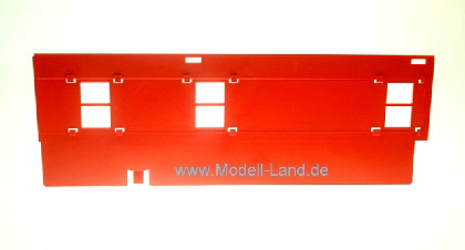 Fensterrahmen rot Güterwagen US Caboose LGB 40790-E810