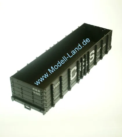 Wagenkasten C u. S Güterwagen US Hochbordwagen LGB 41730-E006