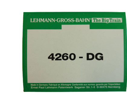 Aufkleber Güterwagen Flachwagen Wilson Bros. Circus LGB 4260