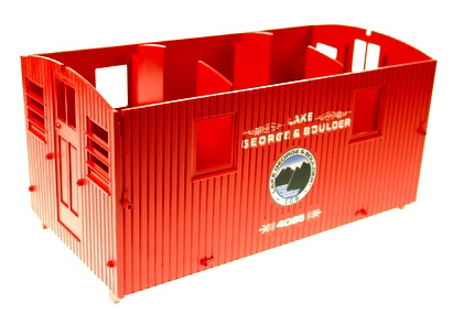 Wagen LGu.B Güterwagen Caboose LGB 42650-E128