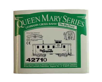 Aufkleber Güterwagen Kolibri Spielwaren Rio Grande LGB 42710