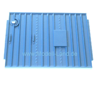 Wagentür blau Güterwagen Boxcar LGB 42900-E004