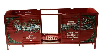 Wagenkasten Chrismas Güterwagen LGB 43352-E008