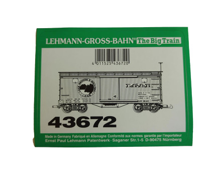 Aufkleber Güterwagen Lake George & Boulder LGB 43672