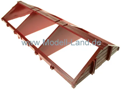 Aufsatz rot Güterwagen Klappdeckel LGB 45110-E017