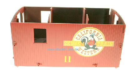 Wagenkasten skunk Güterwagen LGB 46654-E003