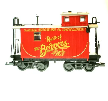 Caboose rot LGu.B Güterwagen Caboose LGB Wagen