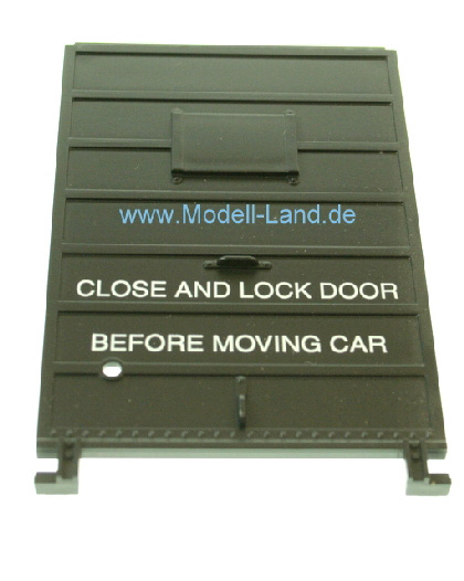 Tür schwarz Güterwagen Boxcar LGB 47910-E004