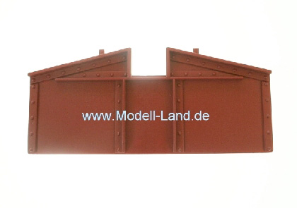 Stirnwand rot Güterwagen US Hopper LGB 48760-E016