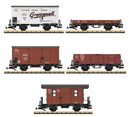 Güterwagenset DRG LGB 49450