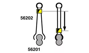 12 x Oberleitungs-Fahrdraht 680mm LGB 56201
