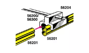 Fahrdrahtklemmen 12 St LGB 56204