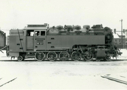 Dampflok BR 99 221 BMAG Schwarzkopf 1931 DRG Kiss 600301