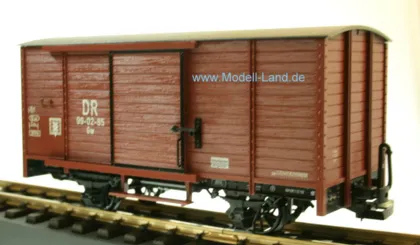 Gedeckter Güterwagen DR 99-02-85 Gw LGB 70500003