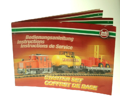 Bedienungsanleitung Güterzug Starterset LGB 80002-E001