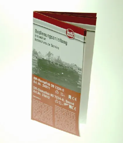 Bedienungsanleitung 24812 Dampflok LGB 80005-E012