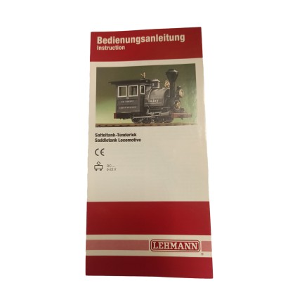 Bedienungsanleitung Satteltank-Tenderlok Dampflok LGB 80005-E025