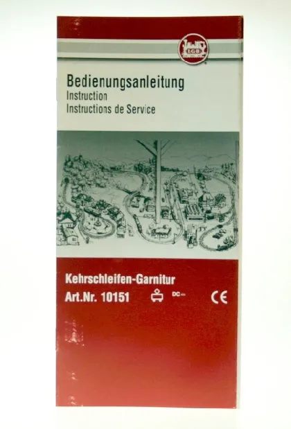 Bedienungsanleitung Kehrschleife Zubehör LGB 80006-E011