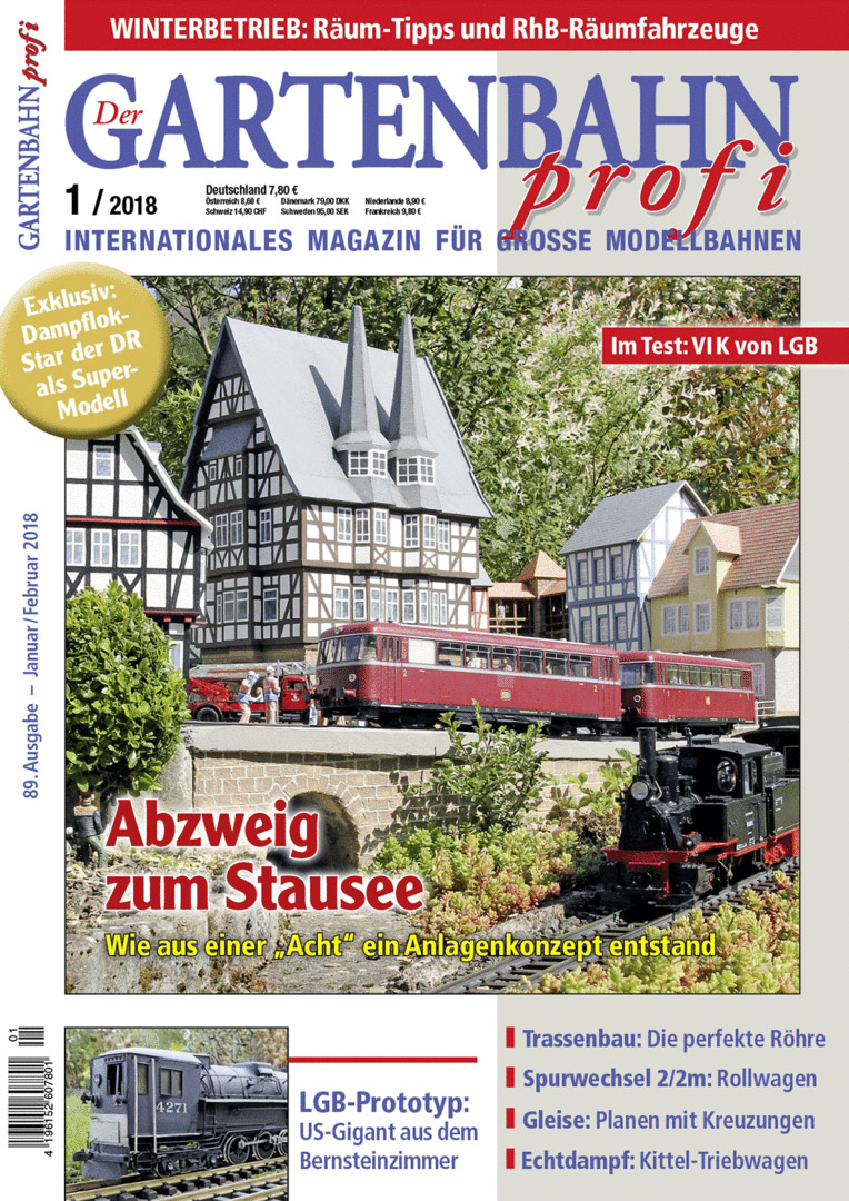 Gartenbahn Profi Ausgabe 1/2018