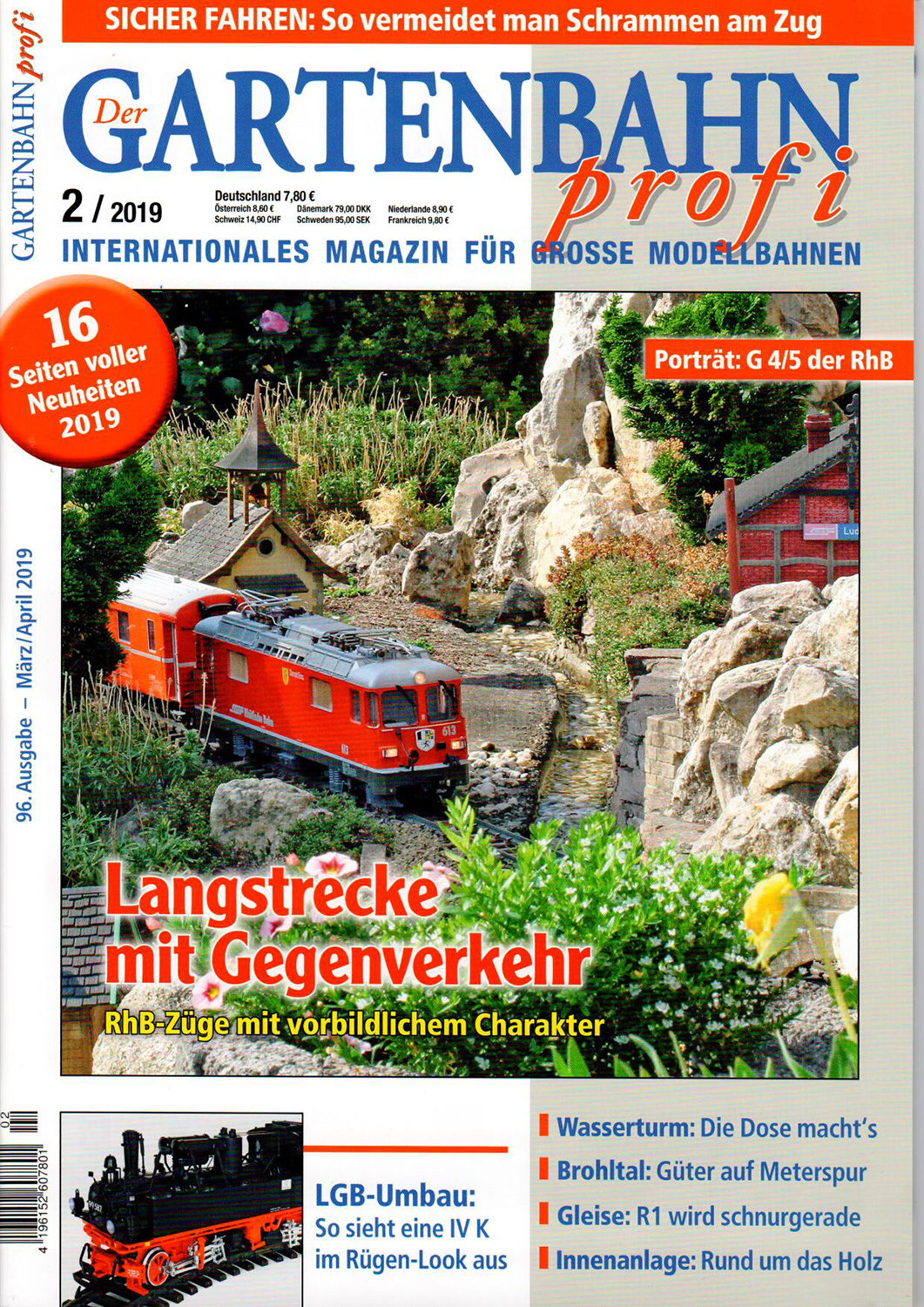 Gartenbahn Profi Ausgabe 2/2019