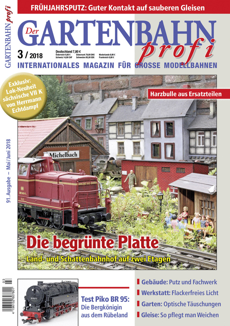 Gartenbahn Profi Ausgabe 3/2018