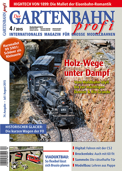 Gartenbahn Profi Ausgabe 4/2015