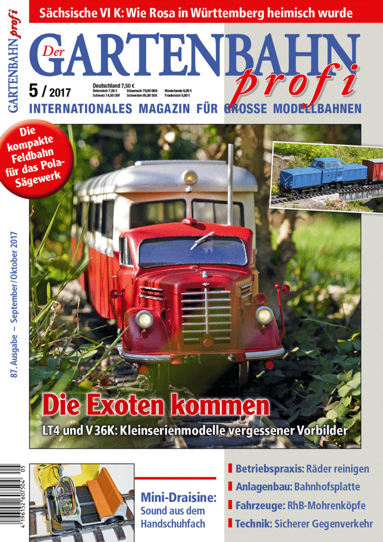 Gartenbahn Profi Ausgabe 5/2017