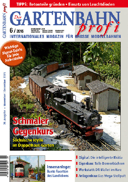 Gartenbahn Profi Ausgabe 6/2015