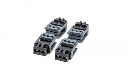 4 Stück Randverbinder-Stecker 3-polig ML-Train 85201022