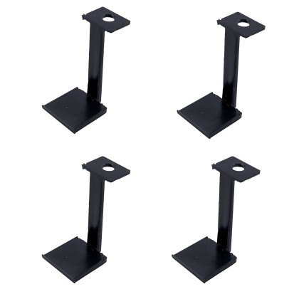 4 x Rangiertritt schwarz für Güterwagen ML-Train 88900014