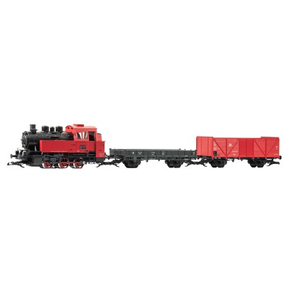 Starter-Set Güterzug BR 80 mit zwei Güterwagen Piko 37124