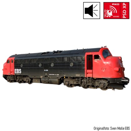 Diesellok NoHAB EBS mit Sound Piko 37454