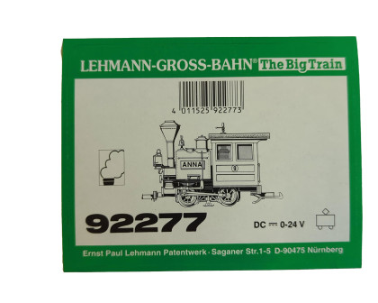 Aufkleber Dampflok Anna Toy Train LGB 92277