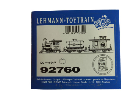 Aufkleber Dampflok Güterzug Lake George & Boulder Starter Set Toy Train LGB 92760