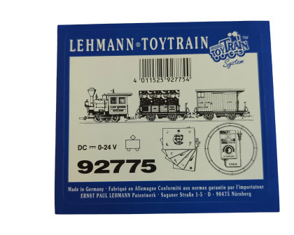 Aufkleber Dampflok Güterzug Lake George & Boulder Fantasy Starter Set Toy Train LGB 92775